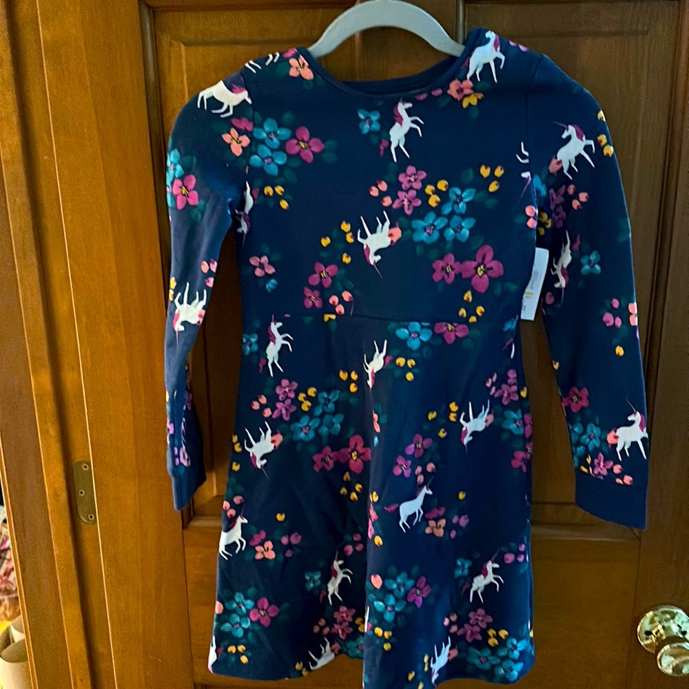 Softest Fleece Girls Long Sleeve Dress